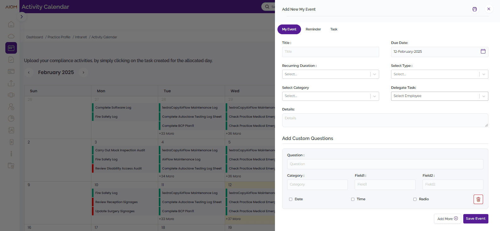 Client Relationship Management System